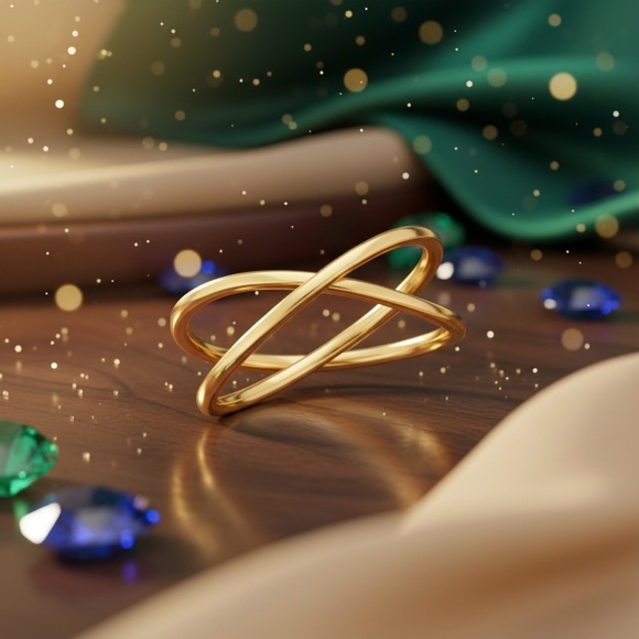 Unisex Infinity Ring - Picture 2 of 5